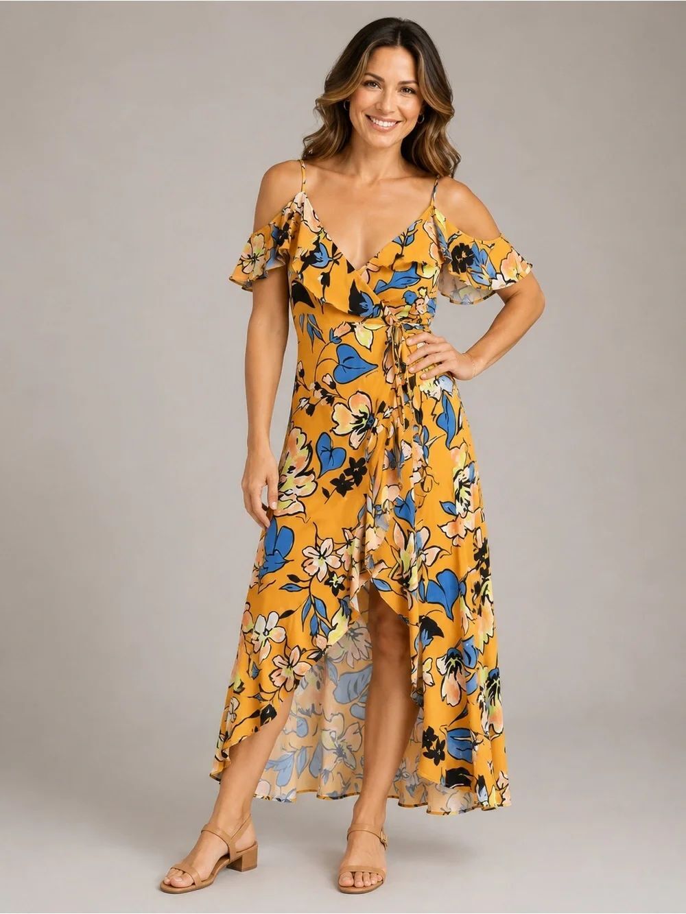 🎉5 for $45🎉escalier wrap dress size S